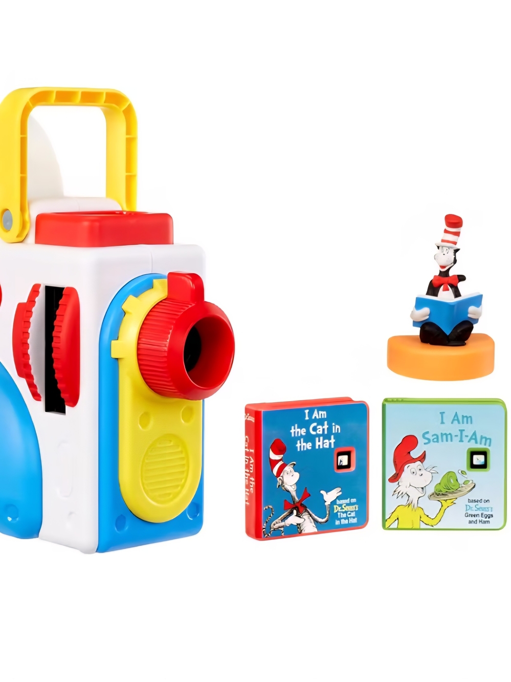 Dr. Seuss Kids Story Projector Toy - Red, Yellow, Blue